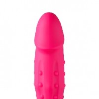 Vibrator, Wiggle & Thrusting, Clitoral Suction, 12 Function, Silicone, Rechargeable, RED